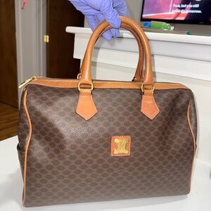 Celine Macadam Boston Bag 35